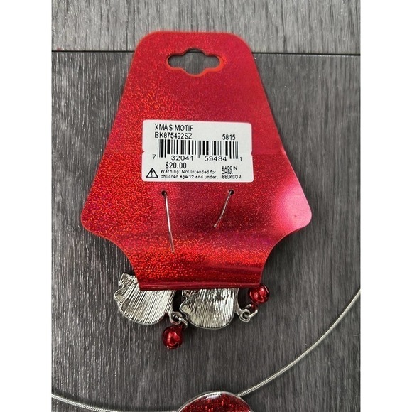 Snowman Jewelry earring necklace pin Kim‎ Rogers - Picture 3 of 5